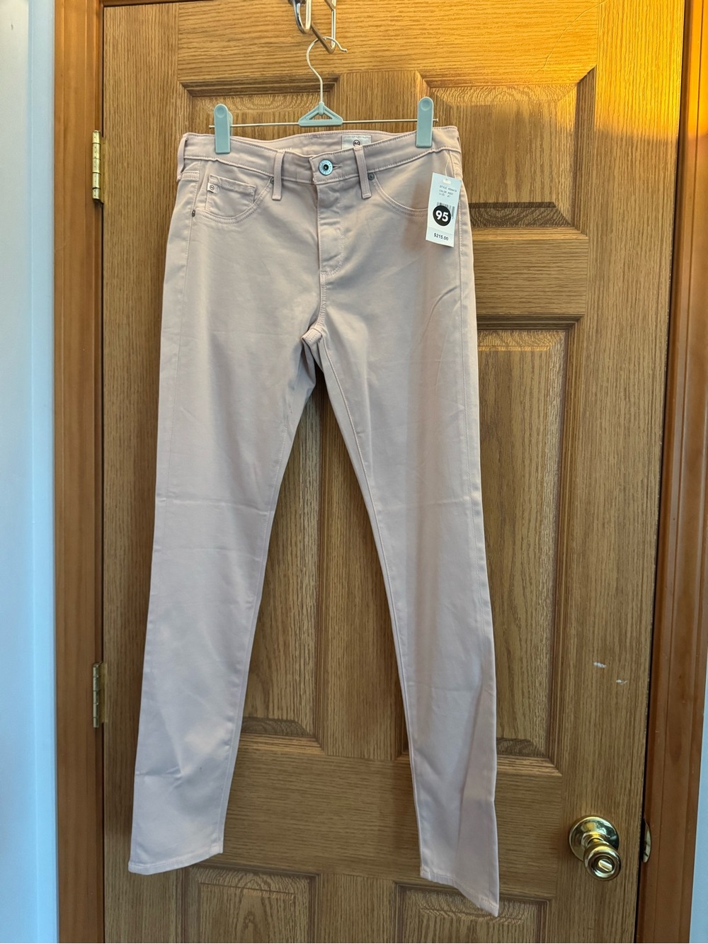 NWT AG Adriano Goldschmied “The Legging Ankle” Skinny Jeans in Light Blush